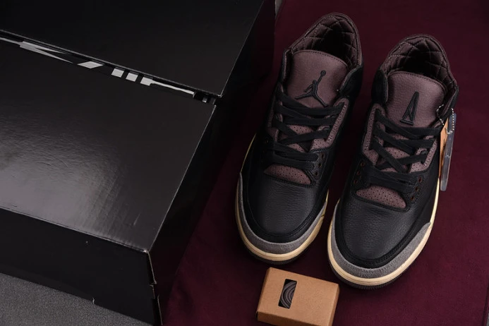 Comfortable a ma maniere x air jordan 3 “black” fz4811- 1514