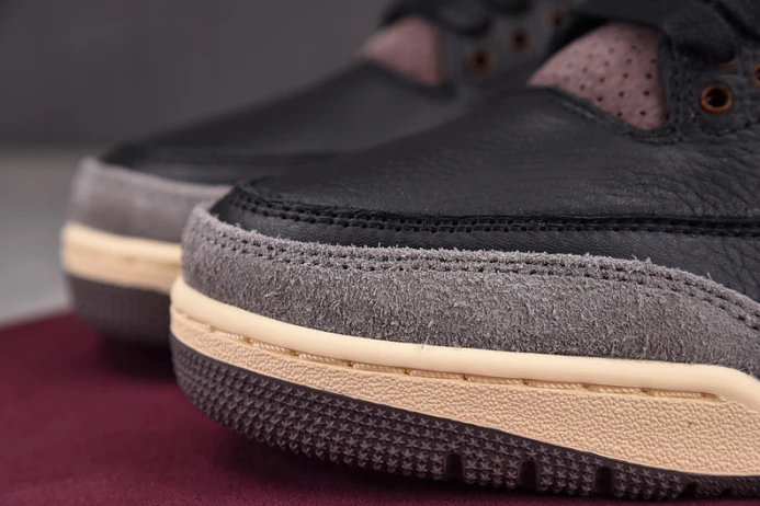 Comfortable a ma maniere x air jordan 3 “black” fz4811- 1514