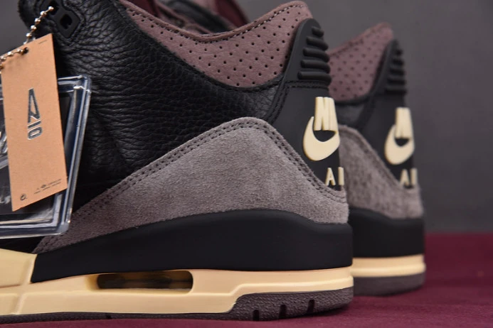 Comfortable a ma maniere x air jordan 3 “black” fz4811- 1514