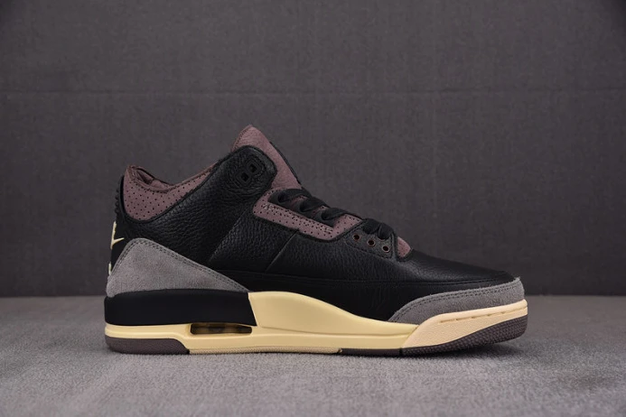 Comfortable a ma maniere x air jordan 3 “black” fz4811- 1514