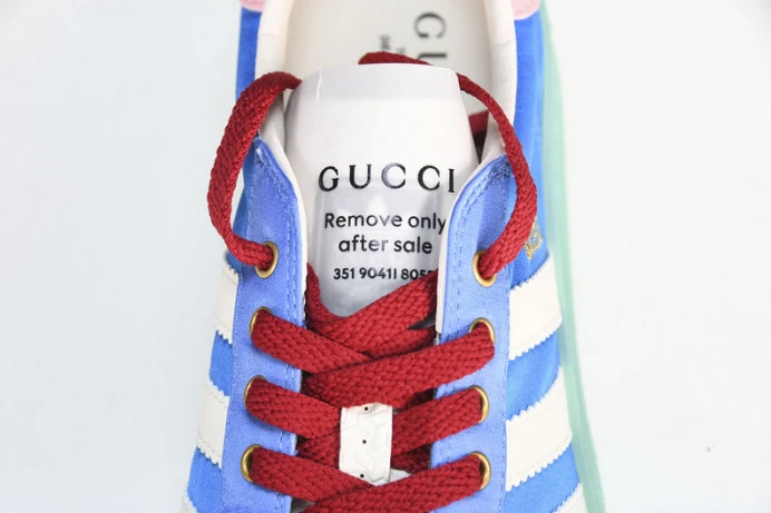 Comfortable adidas x Gucci women's Gazelle sneaker 707867 U7R10 2878