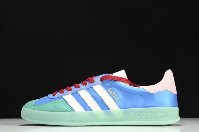 Comfortable adidas x Gucci women's Gazelle sneaker 707867 U7R10 2878
