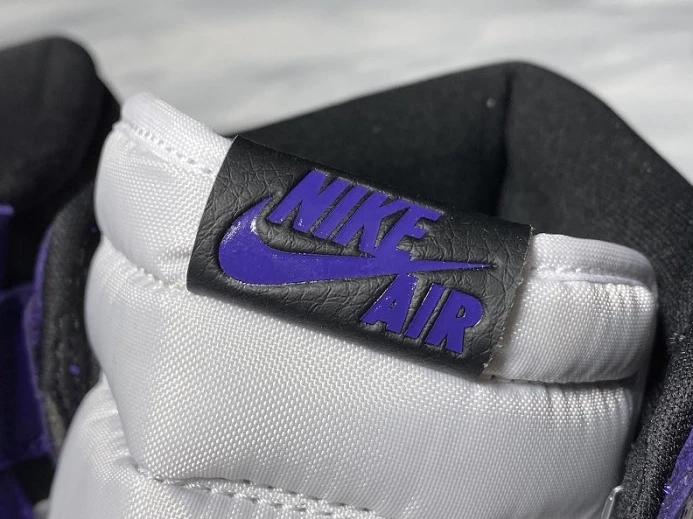 Comfortable air jordan 1 aj1 court purple white 555088- 1246