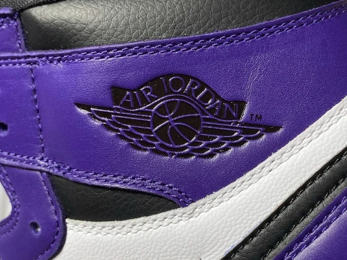 Comfortable air jordan 1 aj1 court purple white 555088- 1246