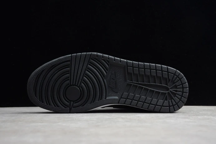 Comfortable air jordan 1 high black satin 555088- 1256