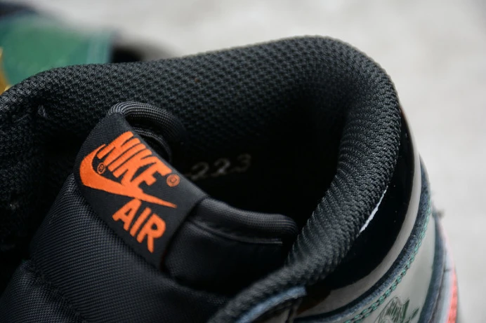 Comfortable air jordan 1 retro high og-sf "solefly art basel av3905- 1299