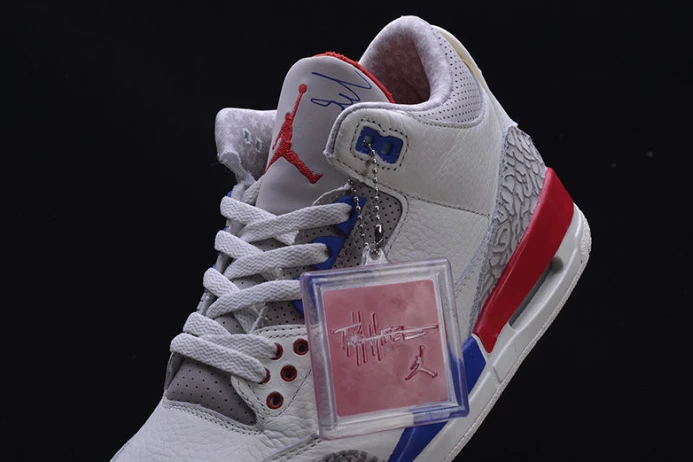 Comfortable air jordan 3 retro "charity game" sail red mens 136064- 1182