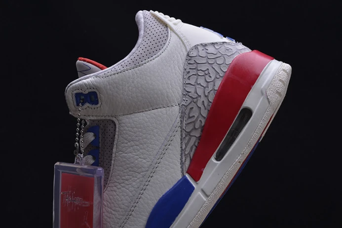 Comfortable air jordan 3 retro "charity game" sail red mens 136064- 1182