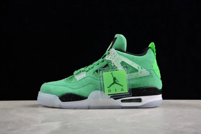 Comfortable air jordan 4 pe green aj4- 1720