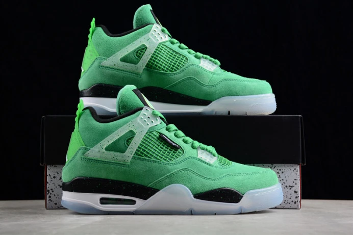Comfortable air jordan 4 pe green aj4- 1720
