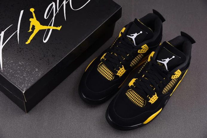 Comfortable air jordan 4 retro "thunder" dh6927- 1717