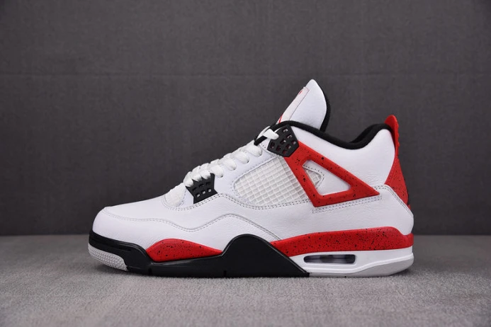 Comfortable air jordan 4 “red cement” dh6927- 1725