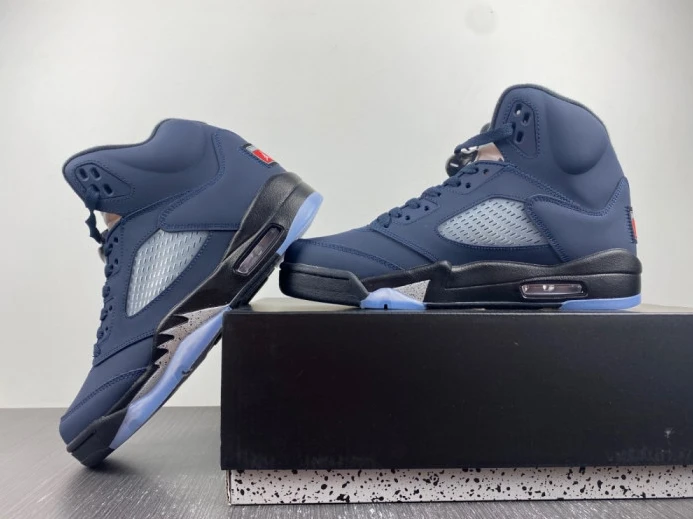 Comfortable air jordan 5 "georgetown" fd6812- 1493