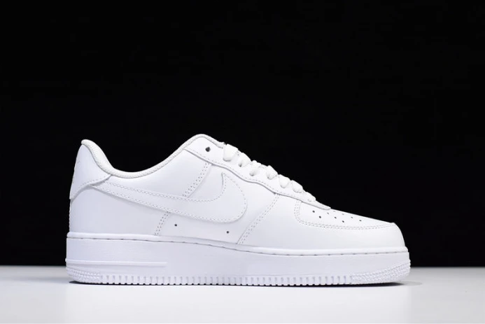 Comfortable nike air force 1 07 all triple white classic shoes sneakers af1 315122- 3099