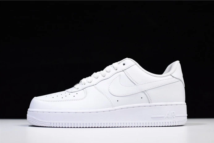 Comfortable nike air force 1 07 all triple white classic shoes sneakers af1 315122- 3099