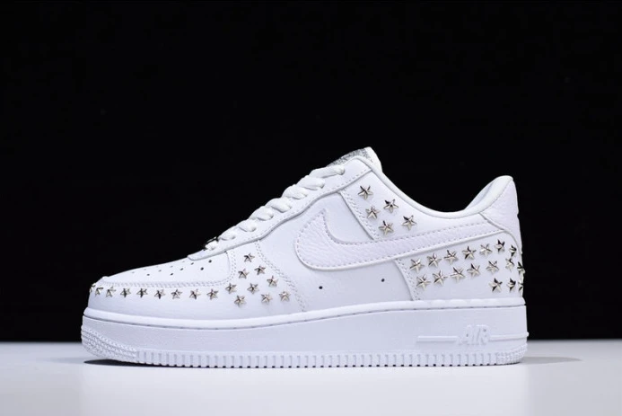 Comfortable nike air force 1 low stars white ar0639- 2999
