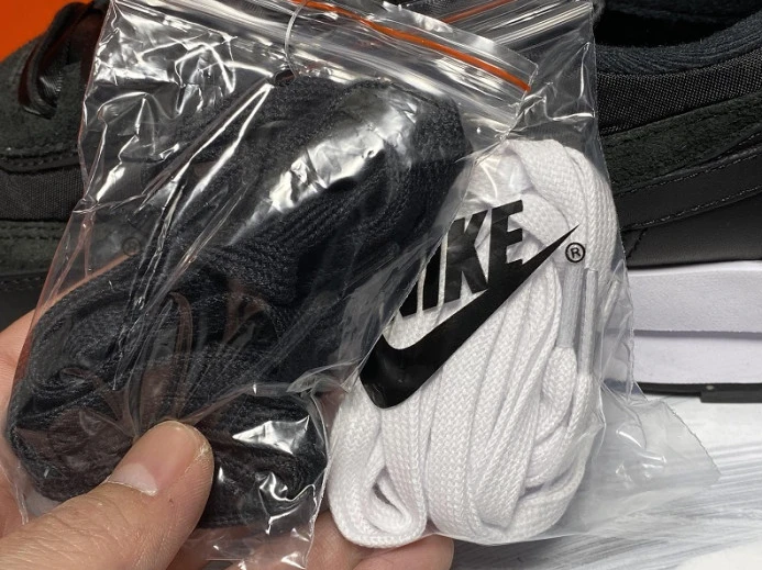 Comfortable sacai nike ldv waffle black nylon bv0073- 3131
