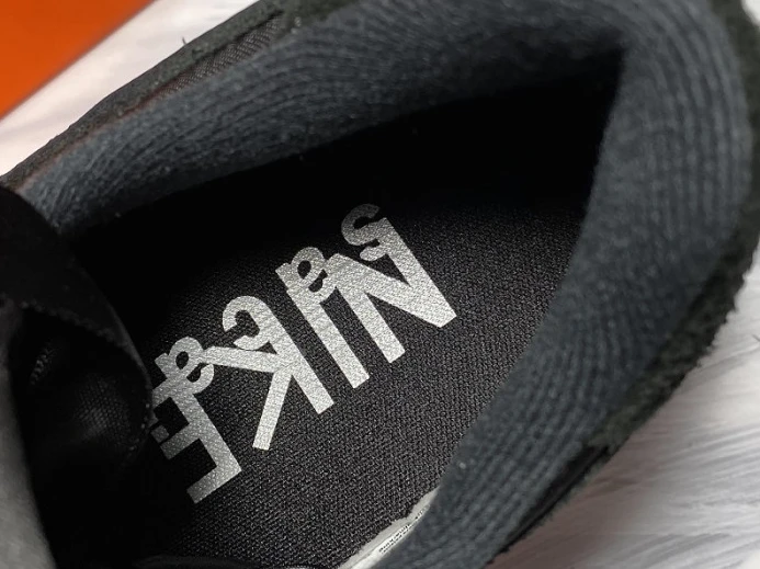 Comfortable sacai nike ldv waffle black nylon bv0073- 3131