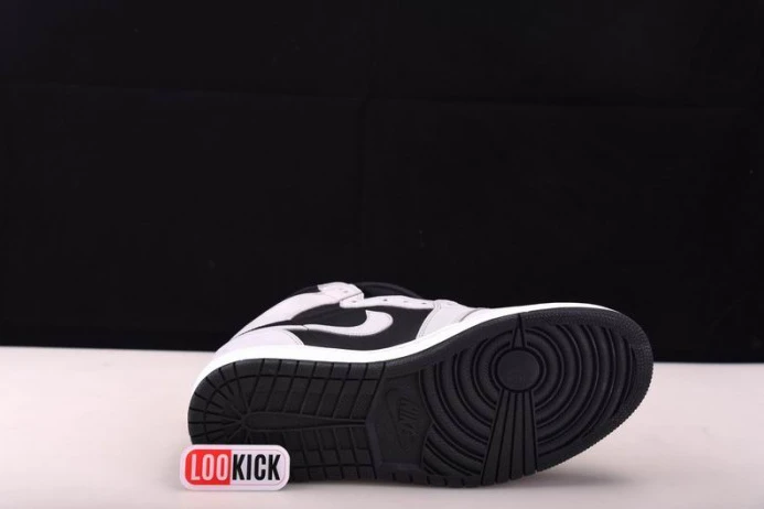 DailyWear Air Jordan 1 Retro High Black White Light Smoke Grey 555088- 833