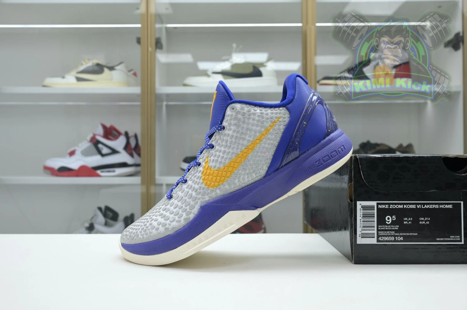 DailyWear Kimikick Nike Zoom Kobe 6 Lakers Home 3400