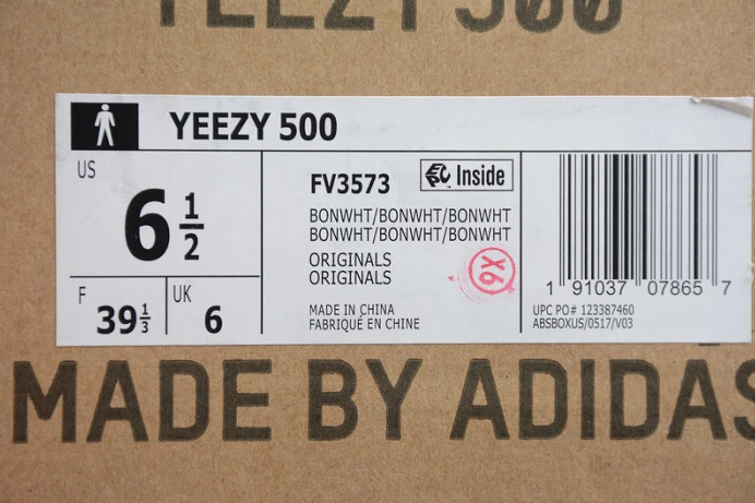 DailyWear ad*s yeezy 500 bone white fv 107