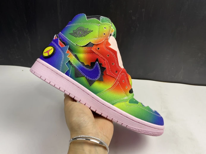 DailyWear air jordan 1 retro high og "j balvin" multi-color dc1786- 1238