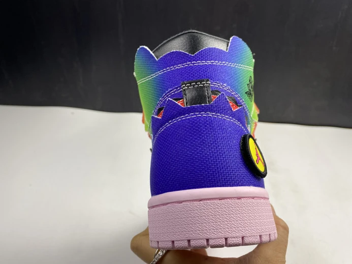 DailyWear air jordan 1 retro high og "j balvin" multi-color dc1786- 1238