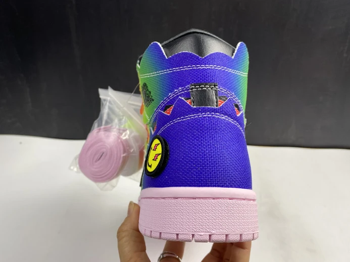 DailyWear air jordan 1 retro high og "j balvin" multi-color dc1786- 1238