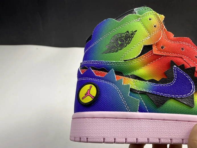 DailyWear air jordan 1 retro high og "j balvin" multi-color dc1786- 1238