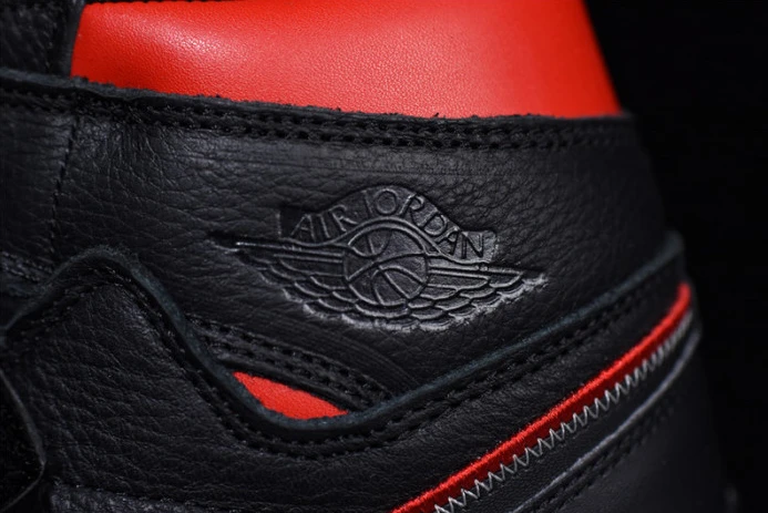 DailyWear jordan 1 high double strap black red aq7924- 1298