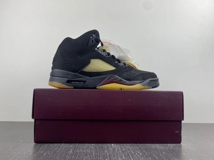 EasyMatch A Ma Maniere x Air Jordan 5 Black FD1330- 586
