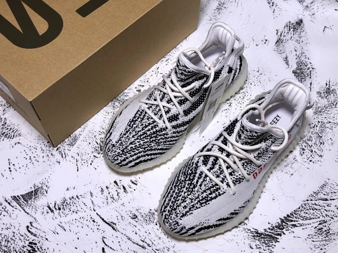 EasyMatch Adidas Yeezy Boost 350 V2 Zebra Black White CP 429