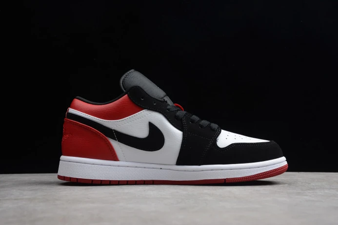EasyMatch Air Jordan 1 Low Black Toe 553558- 865