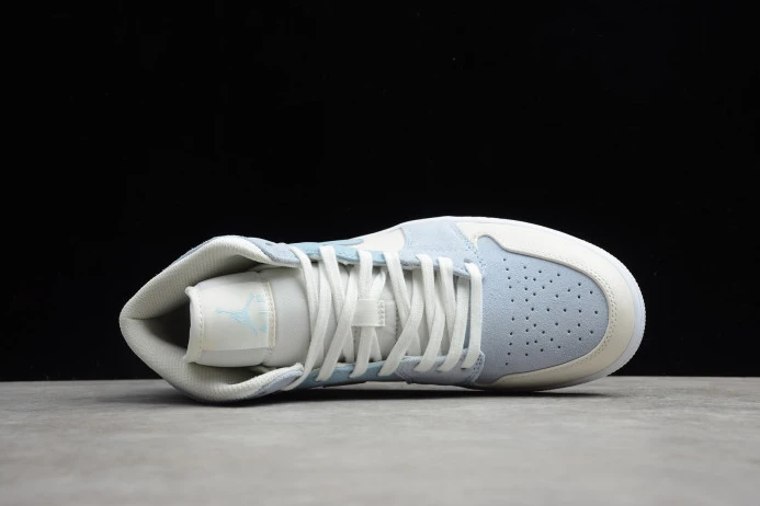EasyMatch Air Jordan 1 Mid Mixed Textures Blue DA4666- 848