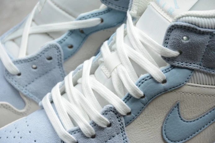 EasyMatch Air Jordan 1 Mid Mixed Textures Blue DA4666- 848