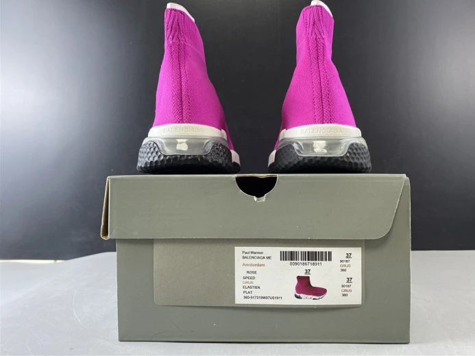 EasyMatch BLCG Speed Clear Sole Sneaker 607543 W05GG 2661