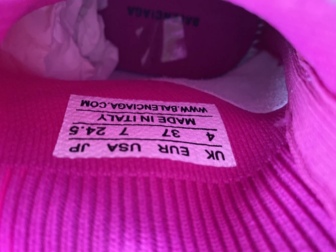 EasyMatch BLCG Speed Clear Sole Sneaker 607543 W05GG 2661