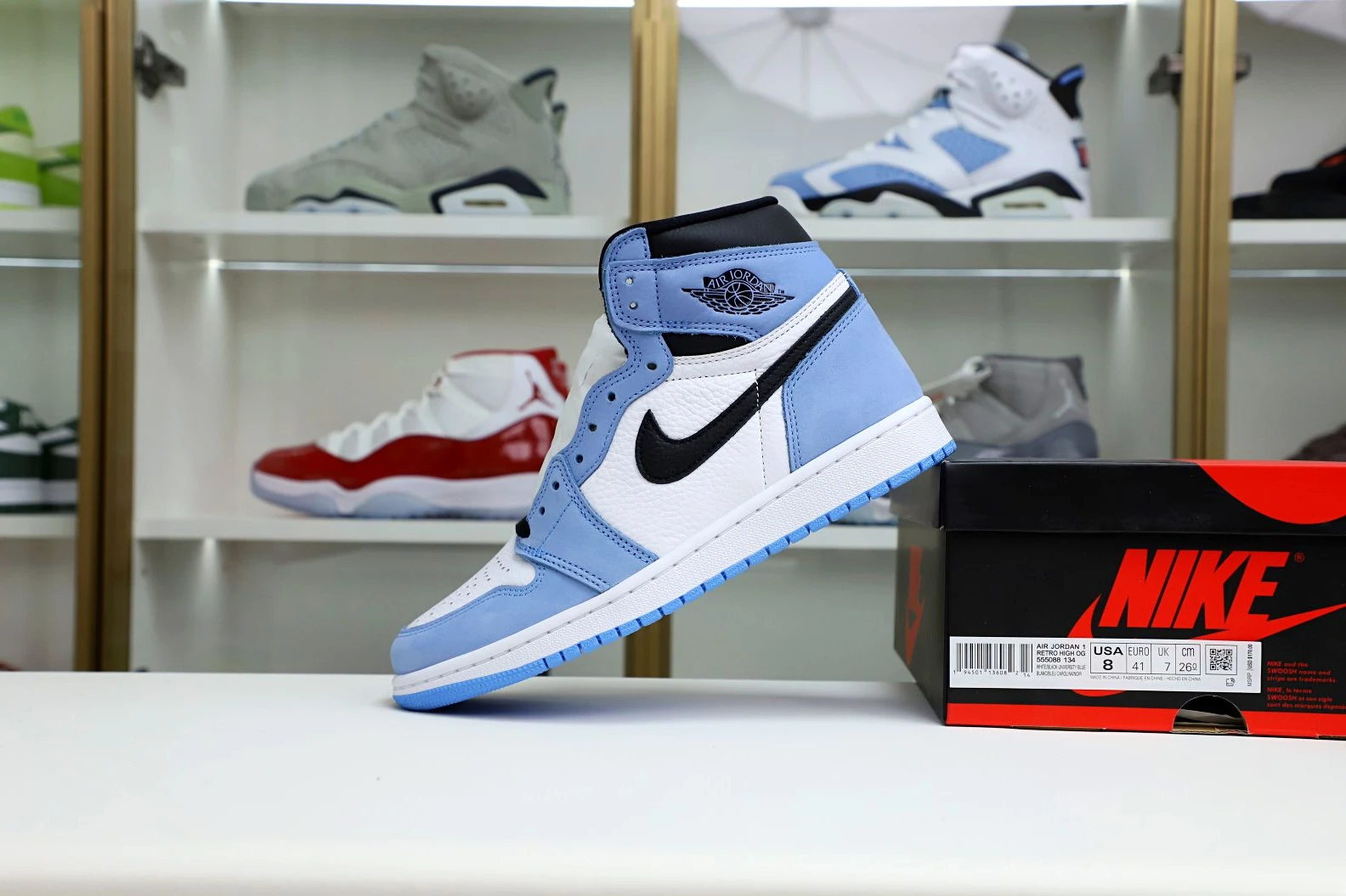 EasyMatch Kimikick AIR JORDAN 1 RETRO HIGH OG 'UNIVERSITY 1998