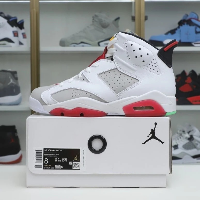 EasyMatch Kimikick AIR JORDAN 6 RETRO NEUTRAL GREY 1982