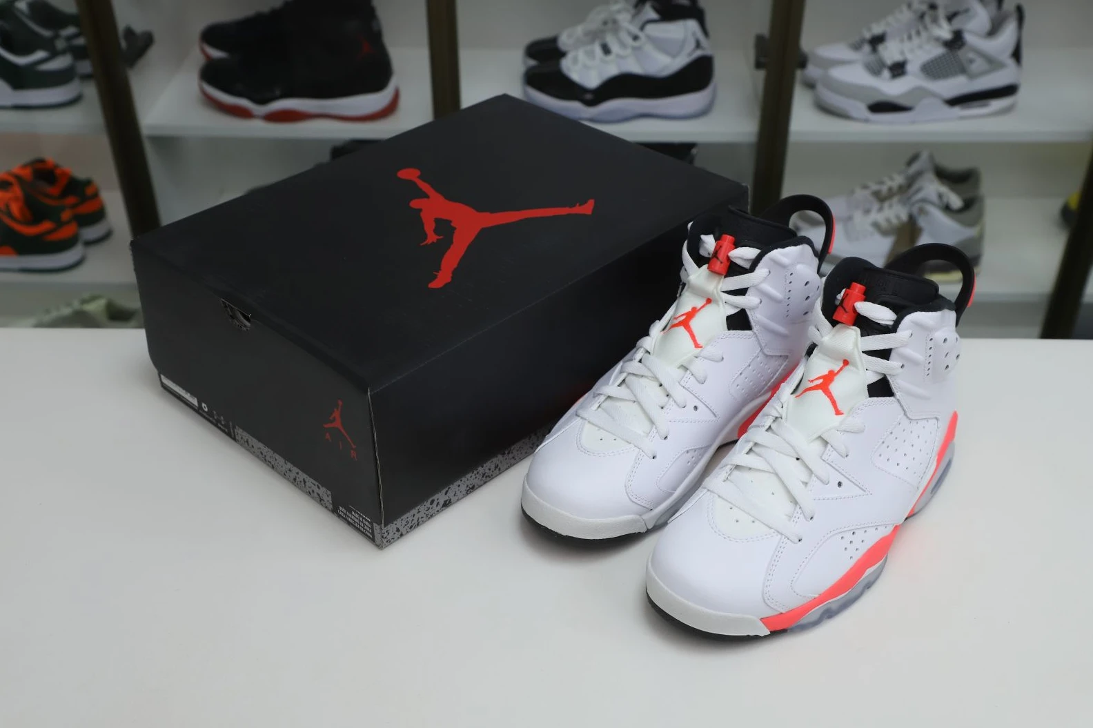 EasyMatch Kimikick Air Jordan 6 Retroinfrared White 1922