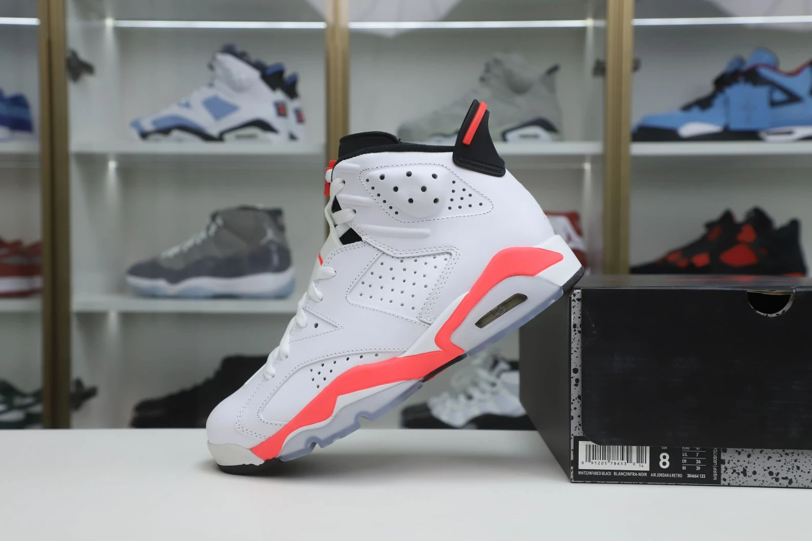 EasyMatch Kimikick Air Jordan 6 Retroinfrared White 1922