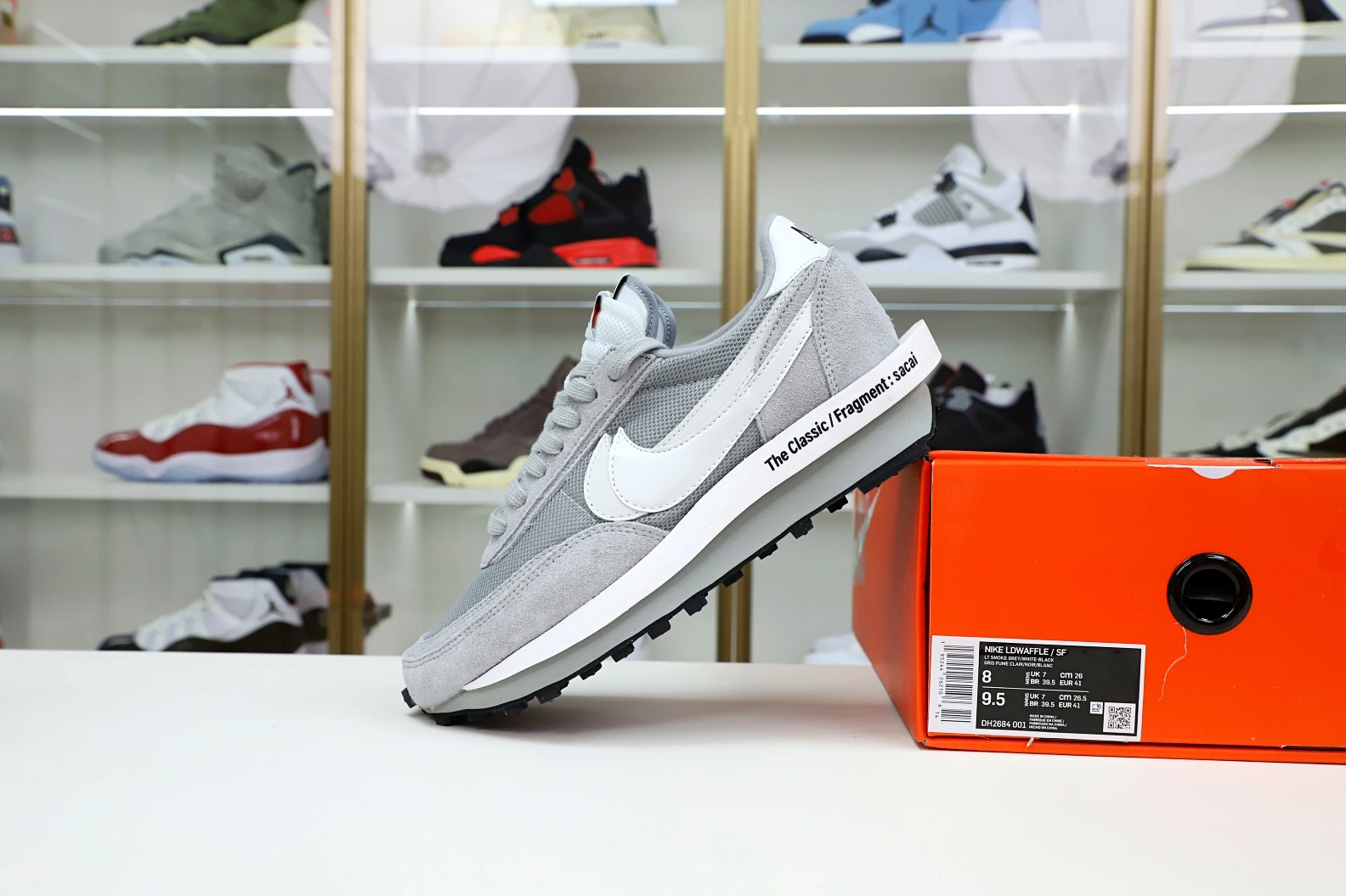EasyMatch Kimikick FRAGMENT DESIGN X SACAI X LDV WAFFLE 'LIGHT SMOKE GREY' 3527