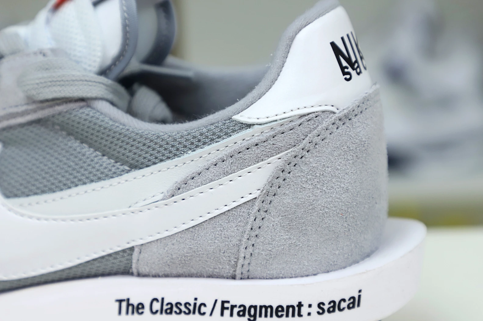 EasyMatch Kimikick FRAGMENT DESIGN X SACAI X LDV WAFFLE 'LIGHT SMOKE GREY' 3527