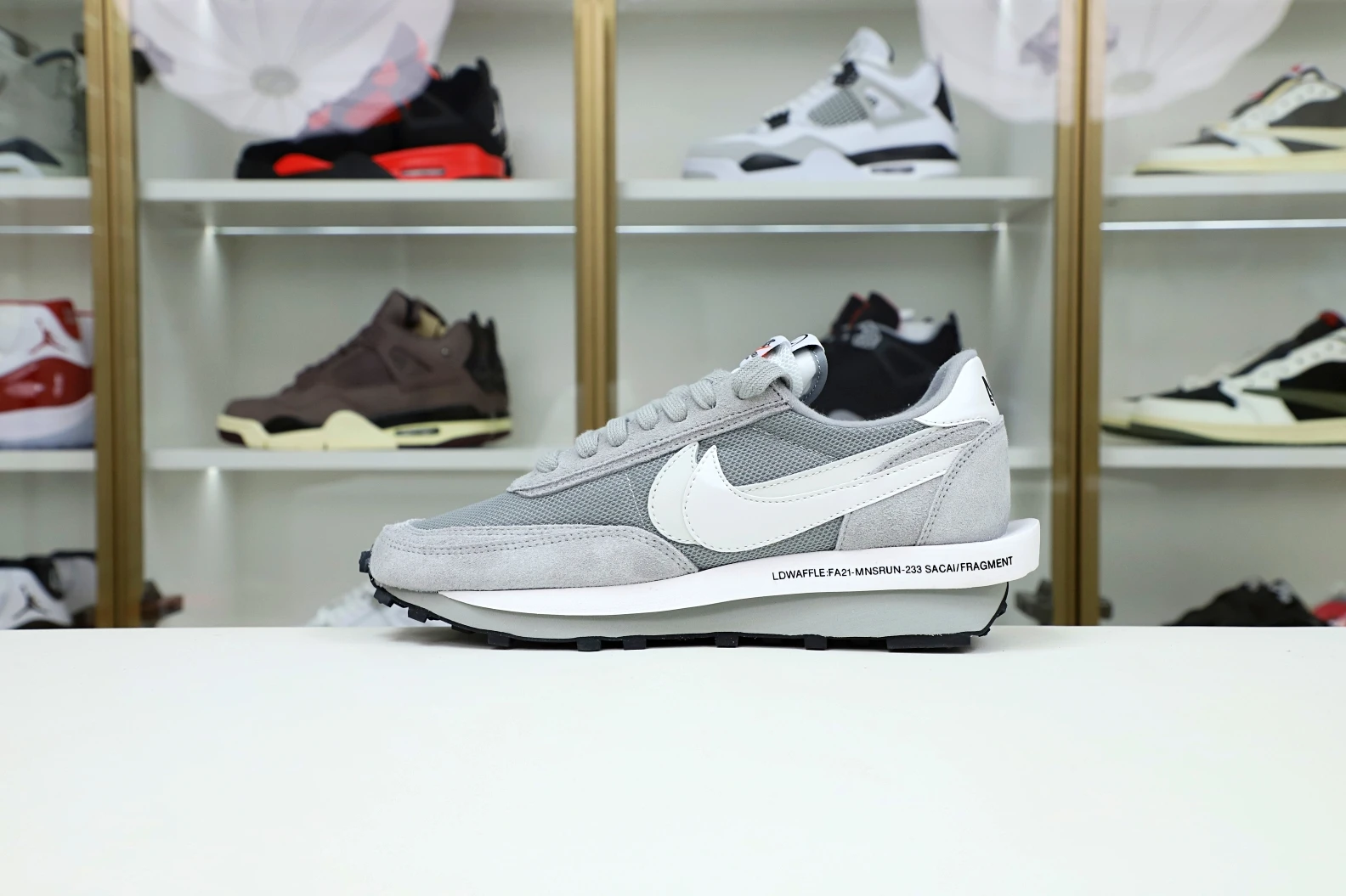 EasyMatch Kimikick FRAGMENT DESIGN X SACAI X LDV WAFFLE 'LIGHT SMOKE GREY' 3527