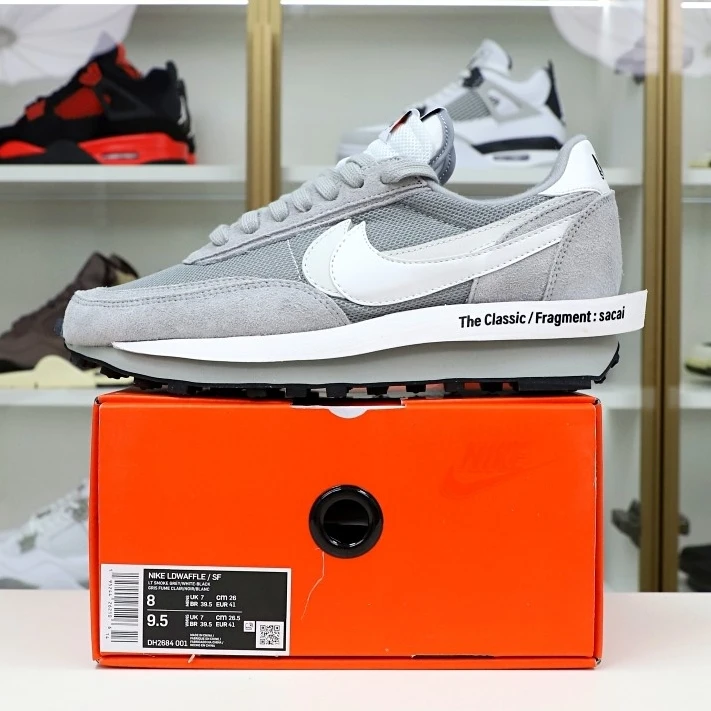 EasyMatch Kimikick FRAGMENT DESIGN X SACAI X LDV WAFFLE 'LIGHT SMOKE GREY' 3527