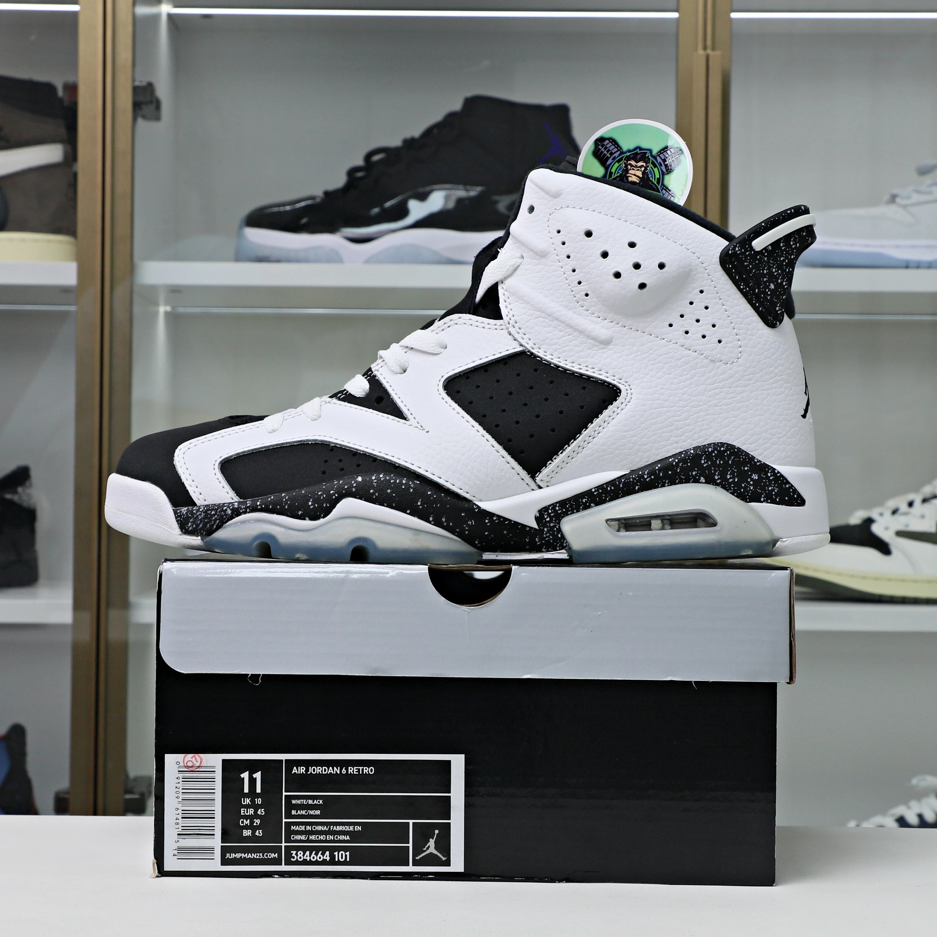 EasyMatch Kimikick Jordan Air Jordan 6 Retro Oreo 1893