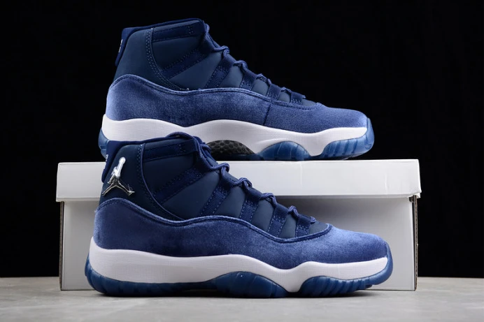 EasyMatch air jordan 11 velvet “midnight navy” ar0715- 1384