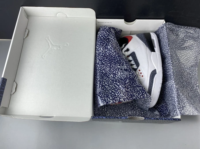EasyMatch air jordan 3 retro denim "fire red" cz6431- 1808