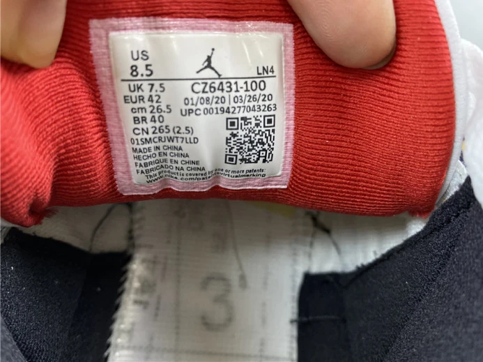 EasyMatch air jordan 3 retro denim "fire red" cz6431- 1808