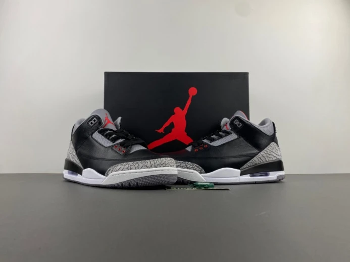 EasyMatch air jordan 3 “black cement”（2024）dn3707- 1511